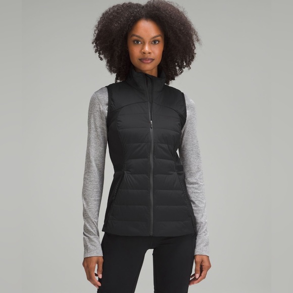 lululemon athletica Jackets & Blazers - Lululemon Black 'Down For It All' Vest Size 12, Lightweight